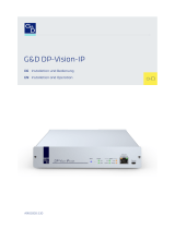 G&D DP-Vision-IP Installation and Operating Guide