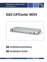 G&D CATCenter NEO Installation and Operating Guide