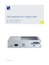 G&D VisionXS-IP-TYPEC-UHR Installation and Operating Guide