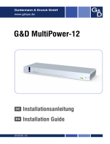 G&D MultiPower-12 Installationsanleitung