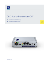G&D Audio-Transceiver Installationsanleitung
