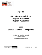 Metrix MX 20 Benutzerhandbuch