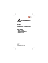 Amprobe AC68C Clamp Multimeter Bedienungsanleitung
