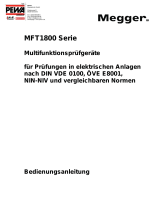 Megger ME-MFT1835 Bedienungsanleitung