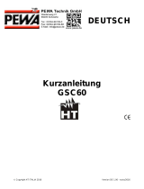 HT-Instruments H-GSC60 Schnellstartanleitung