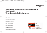 Megger ME-TDR2K2R Bedienungsanleitung
