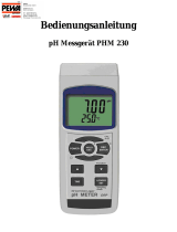 Dostmann PHM 230 pH-Messgerät Bedienungsanleitung