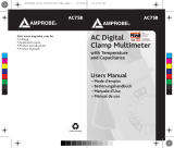Amprobe AC75B AC Digital Clamp Multimeter Benutzerhandbuch