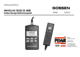 Gossen Foto- und Lichttechnik GPL-5032BU Bedienungsanleitung