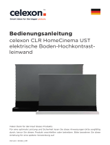 Celexon CLR HomeCinema UST 265 x 149 cm wysokokontrastowy elektryczny ekran podłogowy 120" 16:9 Bedienungsanleitung