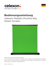 Celexon Écran à fond vert mobile Chroma Key Green 150 x 180 cm Bedienungsanleitung
