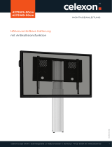 Celexon Expert electric height adjustable display stand Adjust-4275WS Bedienungsanleitung