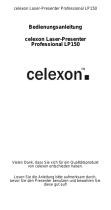 Celexon Laser-Presenter Professional LP150 Bedienungsanleitung