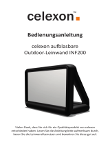 Celexon Frontprojektionstuch für aufblasbare Outdoor-Leinwand INF200 Bedienungsanleitung