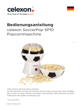 Celexon SoccerPop SP10 Popcornmaschine Bedienungsanleitung