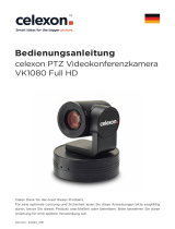 Celexon PTZ Videokonferenzkamera VK1080 Full HD Bedienungsanleitung