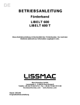 Lissmac LIBELT 600 Bedienungsanleitung