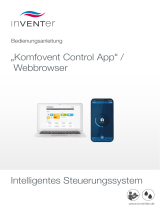 inVENTer Komfovent Control App / WebBrowser Bedienungsanleitung