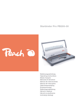 Peach PB200-30 Bedienungsanleitung