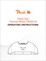 Peach PB200-50 Bedienungsanleitung