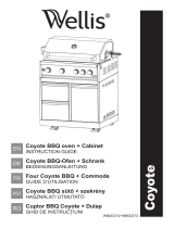 Wellis Coyote BBQ oven Benutzerhandbuch