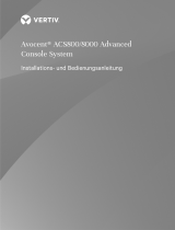 Vertiv Avocent® ACS8000/8000 Advanced Console System Benutzerhandbuch