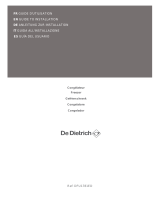 De Dietrich DFU1781ED Bedienungsanleitung