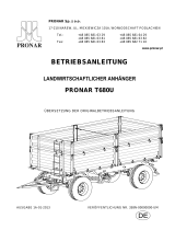 PRONAR T680U Bedienungsanleitung