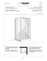 Artweger FOLDING DOOR AND ONE SIDESCREEN Assembly Instructions