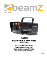 Beamz S700-LED Smoke Machine Bedienungsanleitung