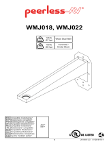 Peerless WMJ018 Installationsanleitung