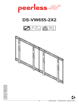 Peerless DS-VW655-2X2 Installationsanleitung