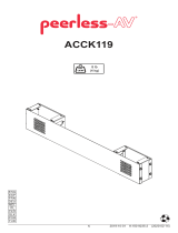 Peerless ACCK119 Benutzerhandbuch