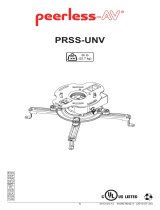 Peerless PRSS-UNV Benutzerhandbuch