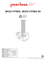 Peerless MOD-FPMS-W Installationsanleitung