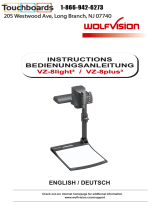 WolfVision VZ-8light3 Benutzerhandbuch