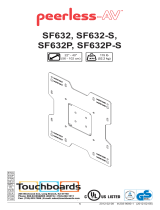 Peerless SF632 Installationsanleitung