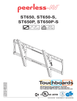 Peerless ST650 Installationsanleitung