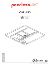 PEERLESS-AV CMJ453 Bedienungsanleitung