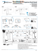 Ergotron Dual Display Lift Stand Benutzerhandbuch