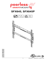 Peerless SFX645 Bedienungsanleitung