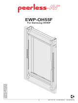 Peerless EWP-OH55F Installationsanleitung