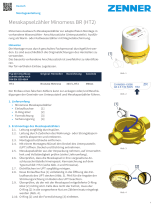 Zenner capsule meter Minomess BR (HT2) Installationsanleitung