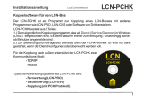 LCN LCN-PCHK Installationsanleitung