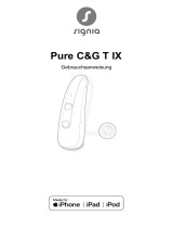 Signia Pure C&G T 3IX Benutzerhandbuch