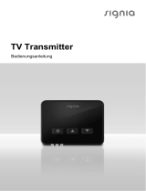 Signia TV TRANSMITTER Benutzerhandbuch