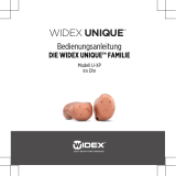 Widex UNIQUE U-XP 30 Benutzerhandbuch