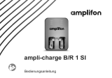 AMPLIFON AMPLI-CHARGE B/R 1 SI Benutzerhandbuch