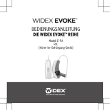 Widex EVOKE E-PA 110 DEMO Benutzerhandbuch