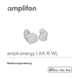 AMPLIFON ampli-energy I 5 AX R WL Benutzerhandbuch